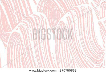 Grunge Texture. Distress Pink Rough Trace. Fancy Background. Noise Dirty Grunge Texture. Resplendent