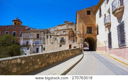Chinchilla Montearagon by Saint James Way of Levante at La Mancha Spain