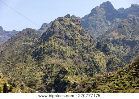 View The Pass Boca Da Encumeada On Madeira Island. Portugal
