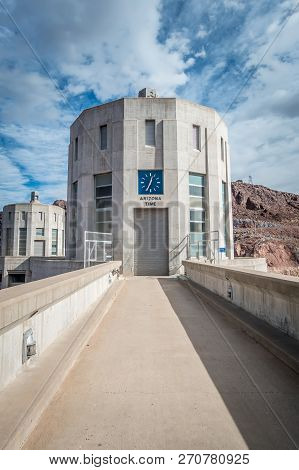 Scenes Around Hoover Dam And  Mike O'callaghan - Pat Tillman Memorial Bridge Plaza