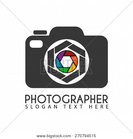 Vector Shutter Camera Logo Icon Symbols App Icon Brand Identity