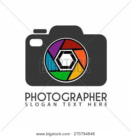Vector Shutter Camera Logo Icon Symbols App Icon Brand Identity