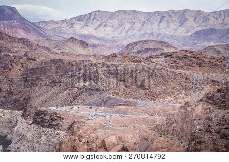 Scenes Around Hoover Dam And  Mike O'callaghan - Pat Tillman Memorial Bridge Plaza