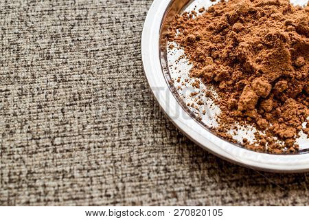 Galangal Powder On Silver Plate. (havlican)