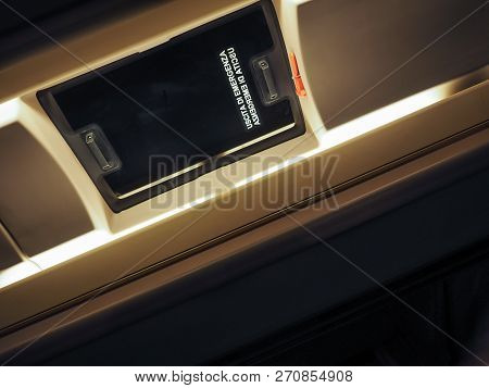 Emergency Exit On A Bus Roof