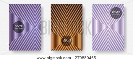 Halftone Flat Patterns Abstract Vector Set. Music Album Adverts. Halftone Lines Annual Report Templa