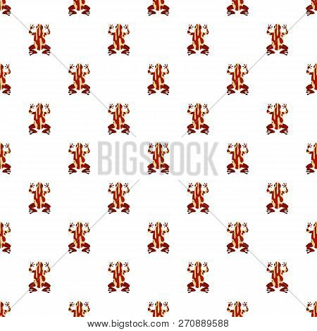 Frog Pattern Seamless Vector Repeat For Any Web Design