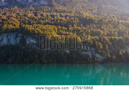 Beautiful Scenery Of Lake Brienz, Switzerland