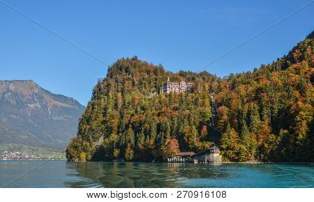 Beautiful Scenery Of Lake Brienz, Switzerland