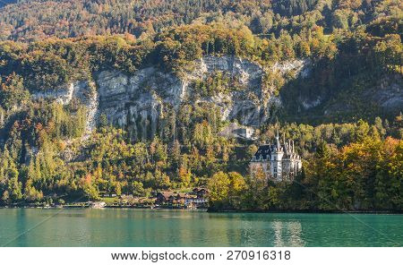 Beautiful Scenery Of Lake Brienz, Switzerland