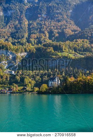 Beautiful Scenery Of Lake Brienz, Switzerland