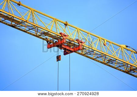 Tower Crane Load Trolley With Girder Boom