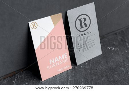 Business card and name card mockups