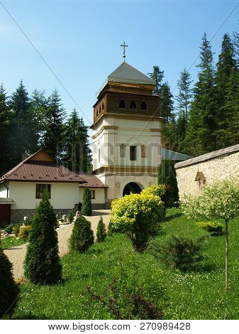 Manyavskiy Skit, Church, Cathedral, Carpathian Mountains, Ukraine