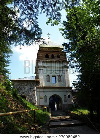 Manyavskiy Skit, Carpathian Mountains, Church, Cathedral, Ukraine