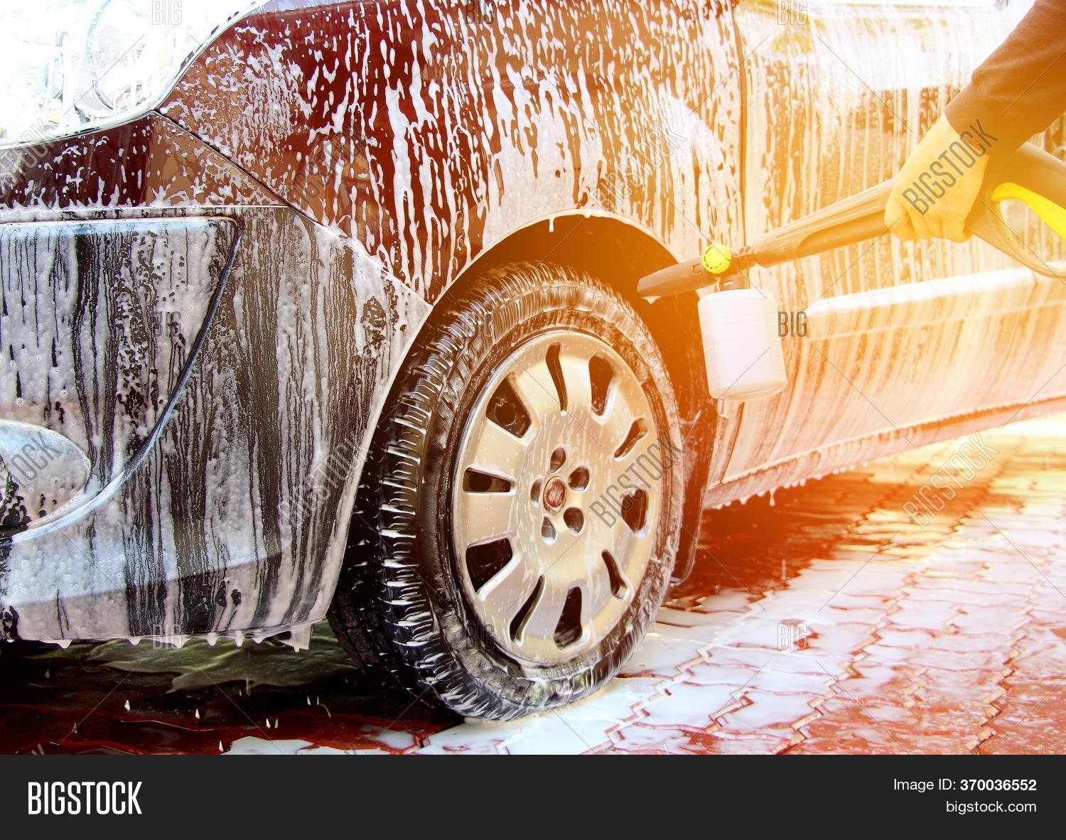Car Wash On Street Image & Photo (Free Trial) Bigstock
