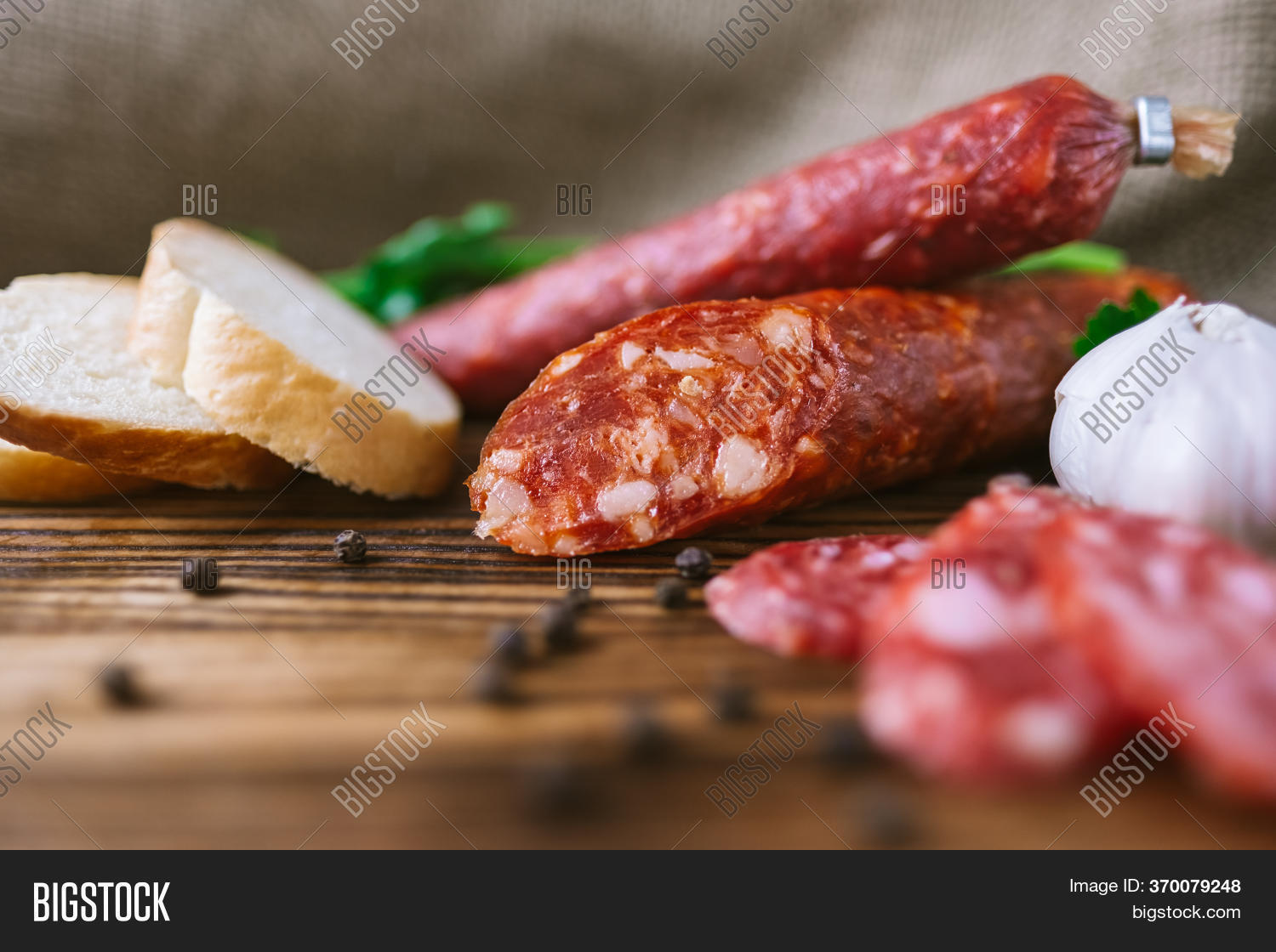 Italian Ham Salami Image & Photo (Free Trial) Bigstock
