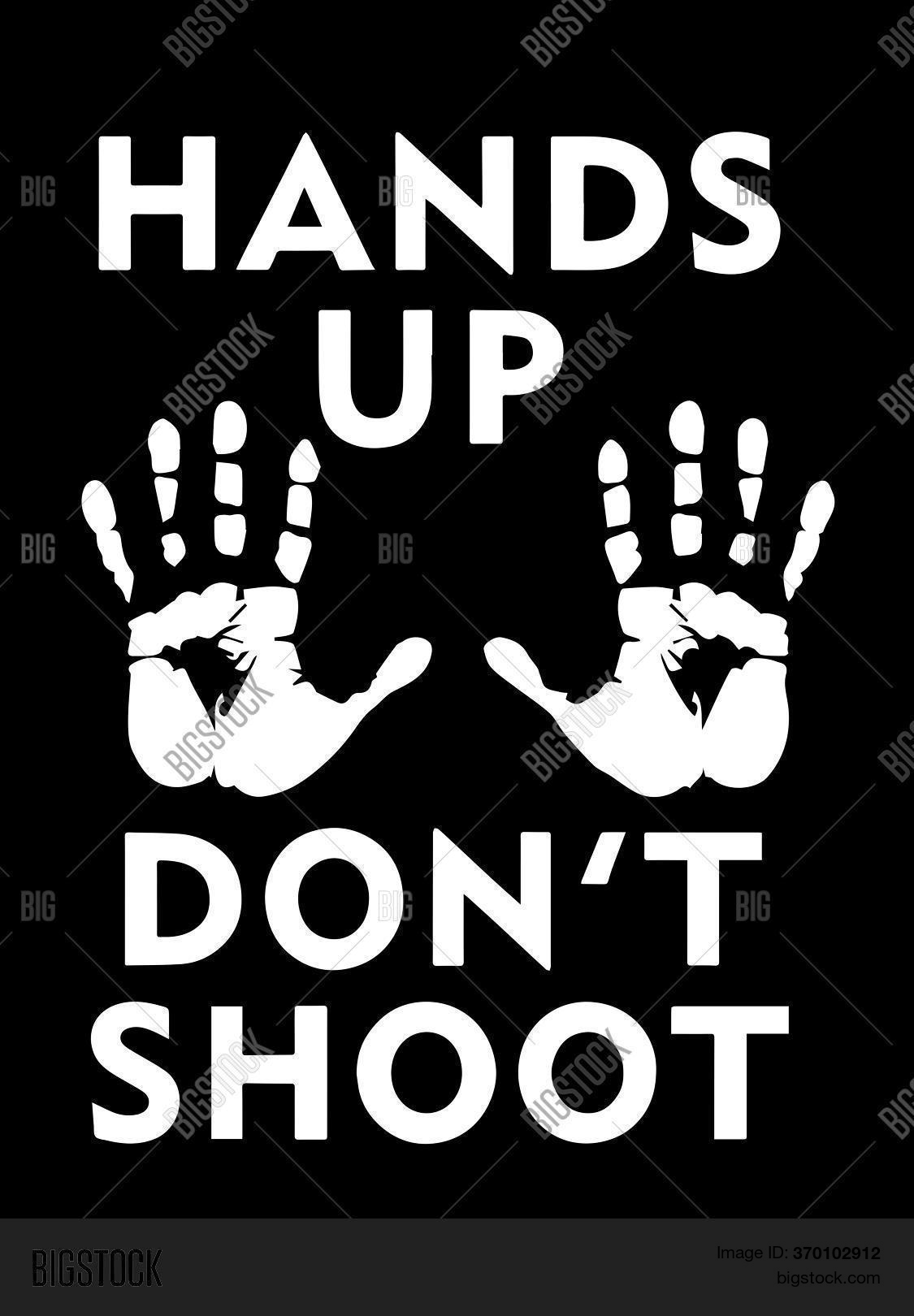 Hands Dont Shoot Vector & Photo (Free Trial) Bigstock