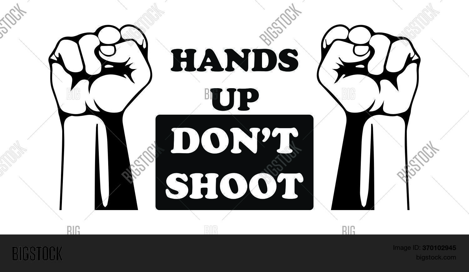 Hands Don't Shoot Two Vector & Photo (Free Trial) Bigstock