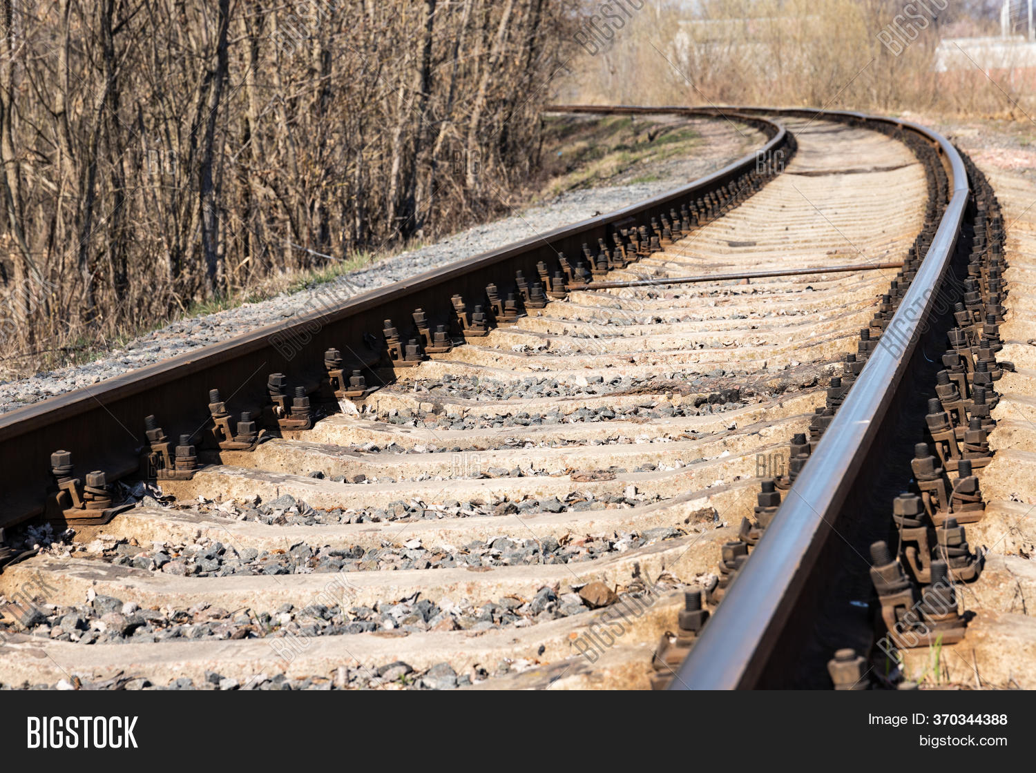Length Railway Track. Image & Photo (Free Trial) Bigstock