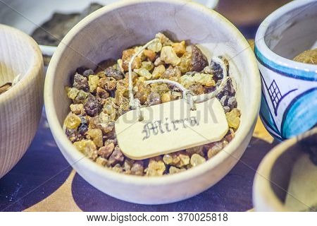 Ancient Country Pharmacy, Traditional Medicine, Snakes, Knives, Sickles, Pot, Fire, Ax, Myrrh