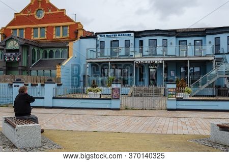 New Brighton, Uk: Jun 3, 2020: A Street View Shows The Impact Of Corona Virus Pandemic On Businesses