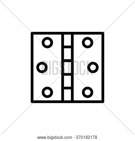 Hinge Icon Flat Vector Template Design Trendy