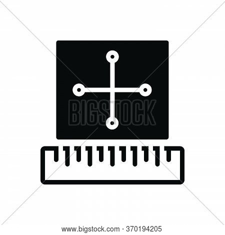 Black Solid Icon For Rule Regulations Precept Method