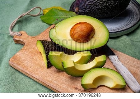 Healthy Food, Fresh Ripe Hass Avocado Fruit From Peru