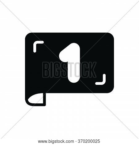 Black Solid Icon For Page-number Count Number Document Page Number  Pagination
