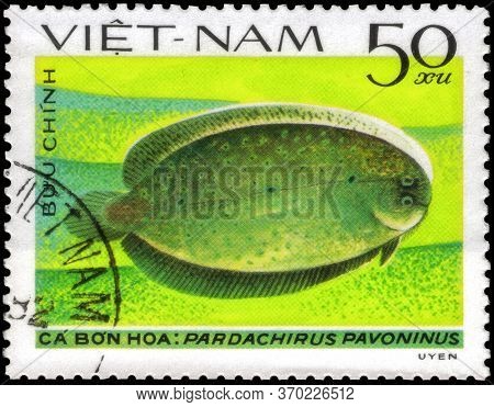 Saint Petersburg, Russia - May 31, 2020: Postage Stamp Issued In The Vietnam With The Image Of The P