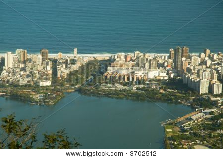 Lagoa Rodrigo De Freitas In Rio De Janeiro