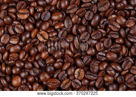 Texture Of Caramel Latte Gourmet Coffee . Coffee With Hazelnut Smell Caramel Latte.