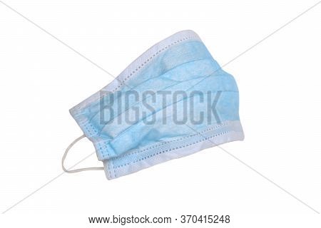 Surgical Ear-loop Doctor Face Medical Protective Mask Isolated On White