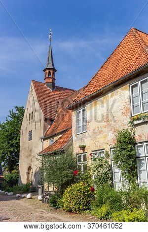 Historic St. Johannis Monastery In Holm Quarter Of Schleswig, Germany