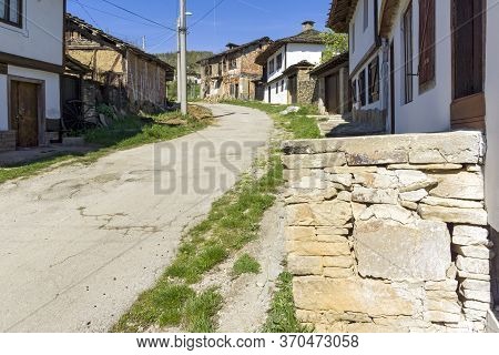 Staro Stefanovo, Bulgaria - April 9, 2014: Old Houses At Historical Village Of Staro Stefanovo, Love