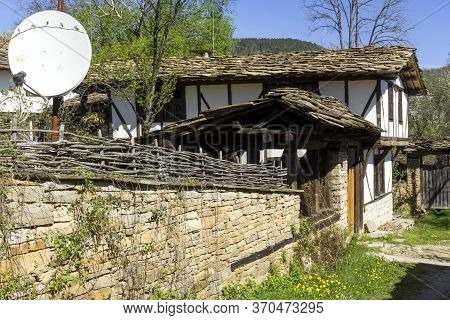 Staro Stefanovo, Bulgaria - April 9, 2014: Old Houses At Historical Village Of Staro Stefanovo, Love