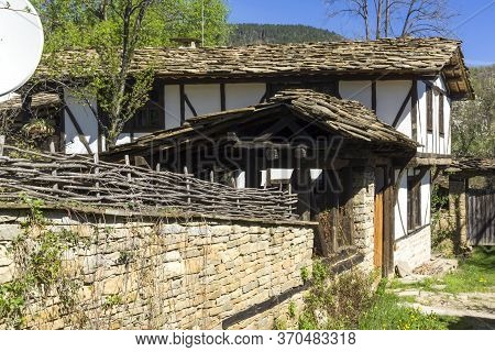 Staro Stefanovo, Bulgaria - April 9, 2014: Old Houses At Historical Village Of Staro Stefanovo, Love