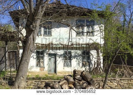 Staro Stefanovo, Bulgaria - April 9, 2014: Old Houses At Historical Village Of Staro Stefanovo, Love