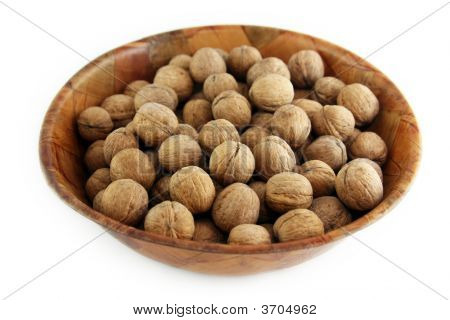 Bowl Filled With Nuts