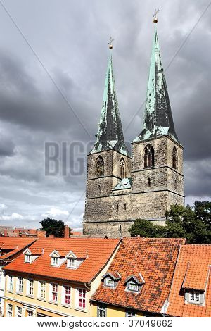 Chiesa di San Nicola (St. Nikolai-Kirche) a Quedlinburg, Germania