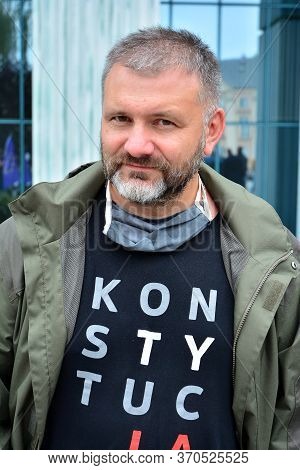 Warsaw, Poland. 9 June 2020. Judge Waldemar Zurek. Protest Of Supporters Of Judge Igor Tuleya At The