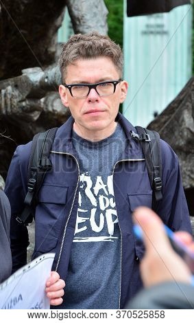 Warsaw, Poland. 9 June 2020.  Judge Igor Tuleya. Protest Of Supporters Of Judge Igor Tuleya At The E