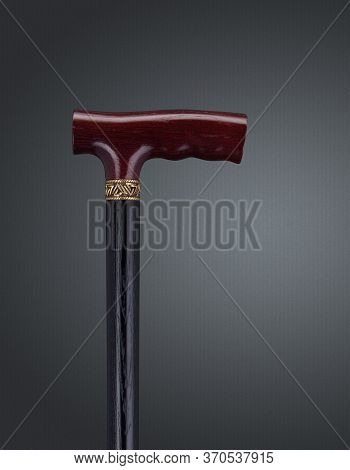 Walking Sticks And Crutches. High Quality Photo.