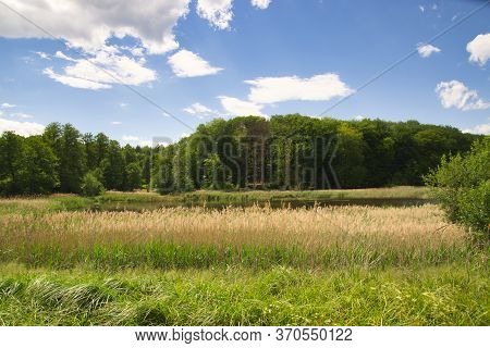 Beautiful Little Forest Lake Near Templin In The Uckermark
