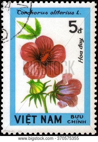 Saint Petersburg, Russia - May 31, 2020: Postage Stamp Issued In The Vietnam With The Image Of The L