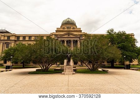 May 27, 2020 - College Station, Texas, USA: May 27, 2020 - College Station, Texas, USA: Texas A&M University is a public research university in College Station, Texas. 