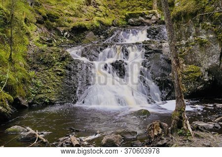 A Wonderful Waterfall Deep In The Forrest