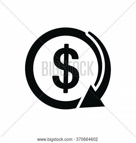 Fall Economic Icon / Symbol. Design Vector Template