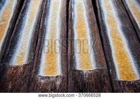 Salt Farm. Making Sea Salt In Bali. Salt Making Process. Manufactures